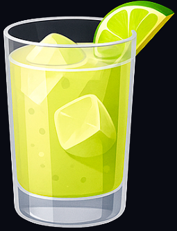 Diesel Highball — tall glass with lemon-lime soda and wedge